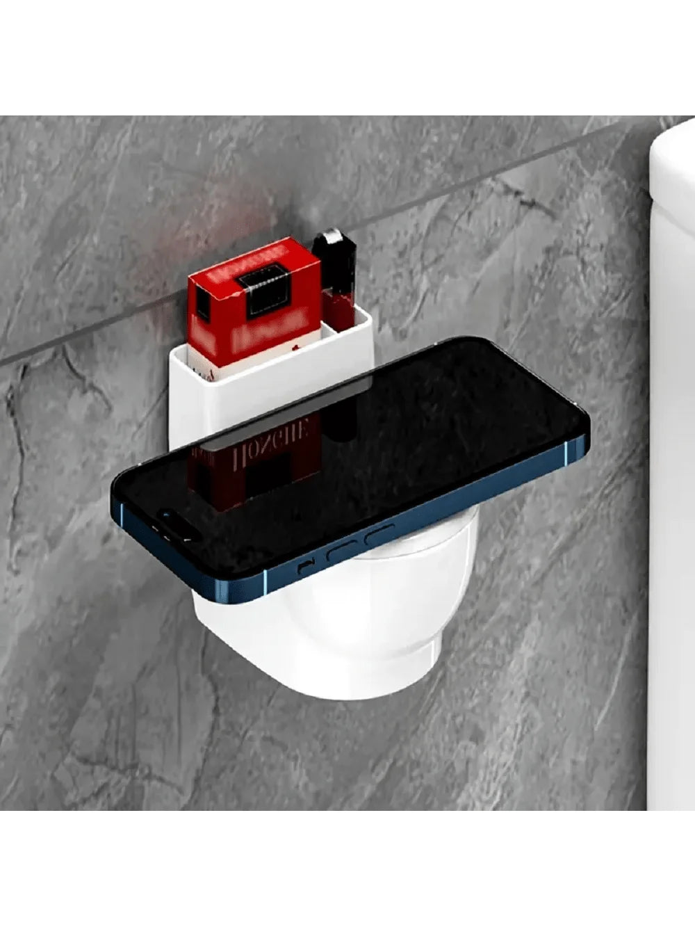 Toilet Ashtray: Novelty Stainless Steel