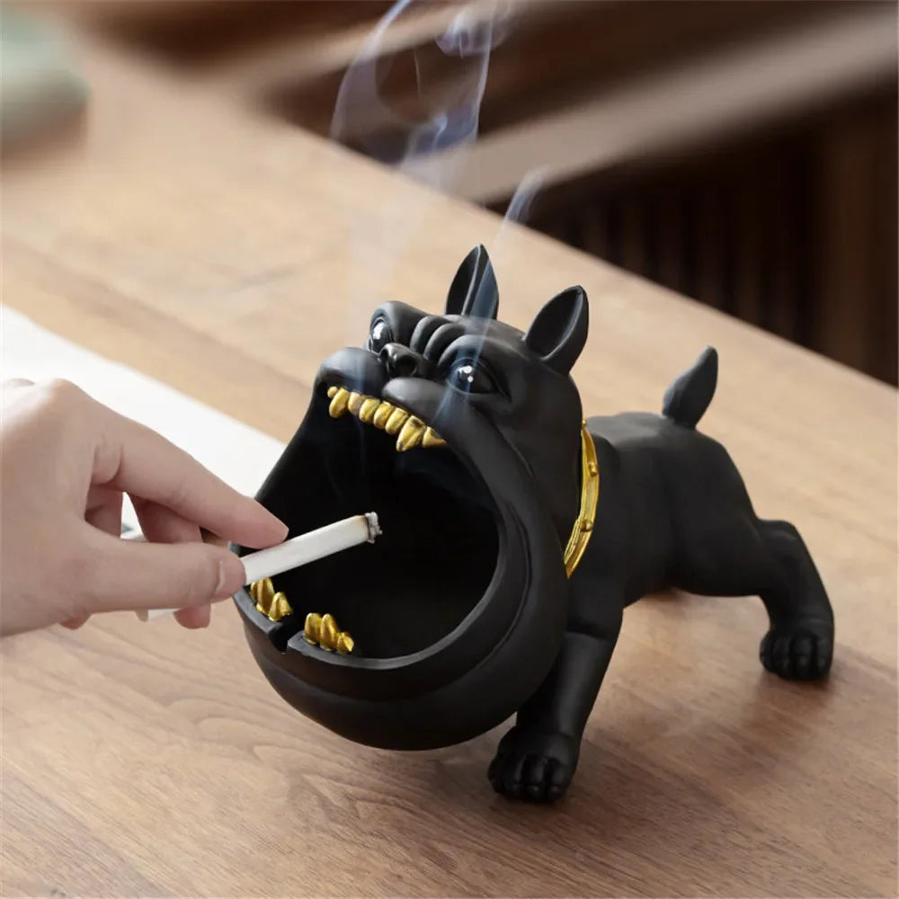 Bull-Dog Ashtray Decor