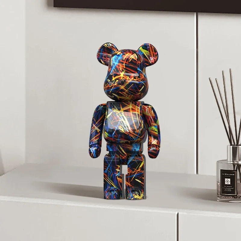 Graffiti Bear: Modern 10 Decor & Money Jar Sculptor