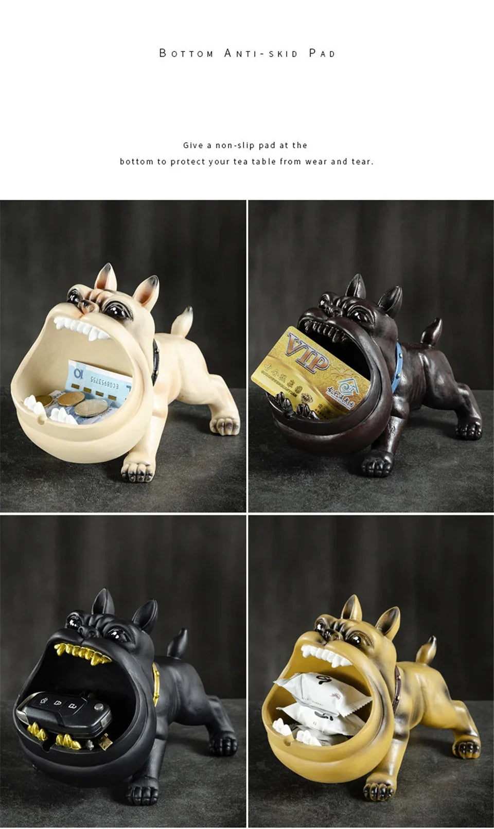 Bull-Dog Ashtray Decor