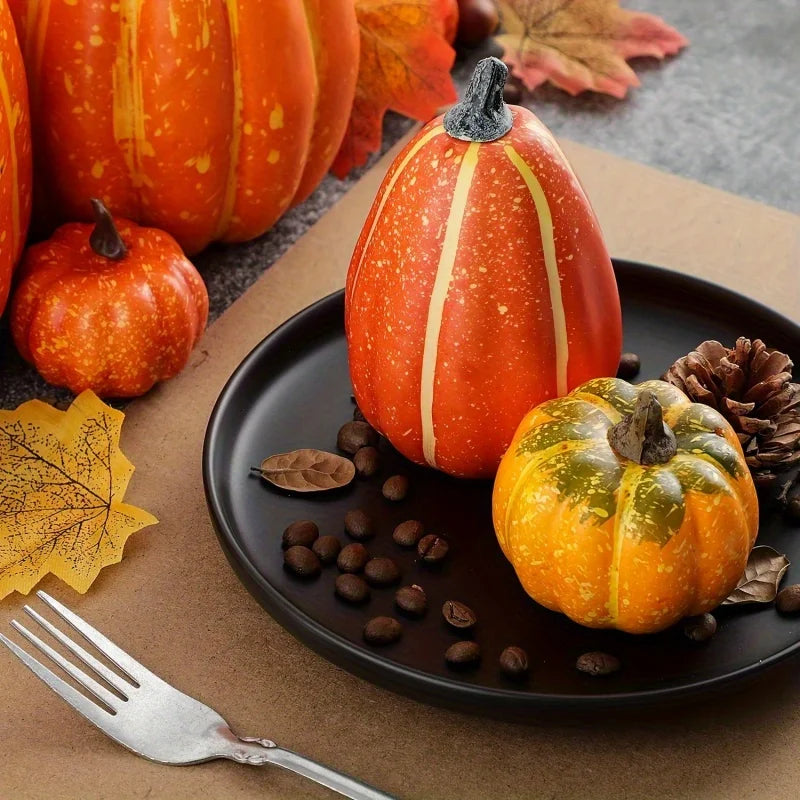 Orange Fake Artificial Pumpkin for Halloween