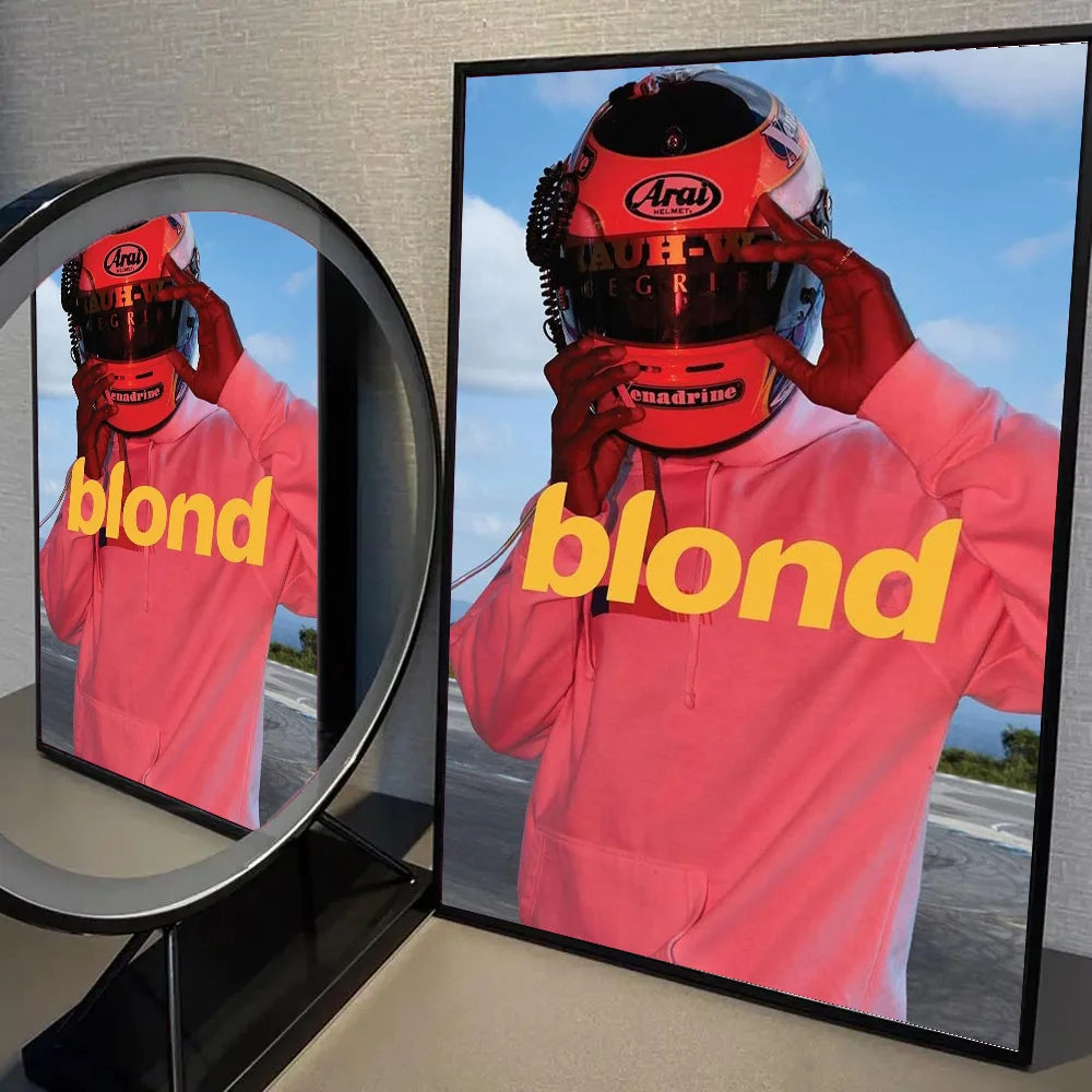 Frank Ocean Blond Art Sticker - Wall Decor