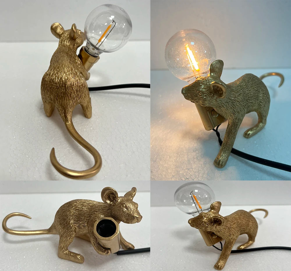 Whimsical Critter LED Table Lamp Collection