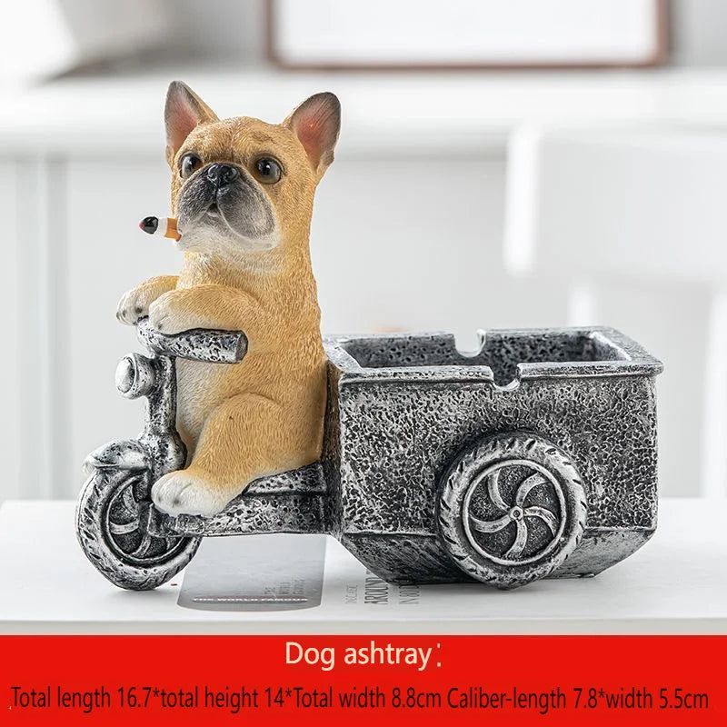Bull-Dog Ashtray Decor