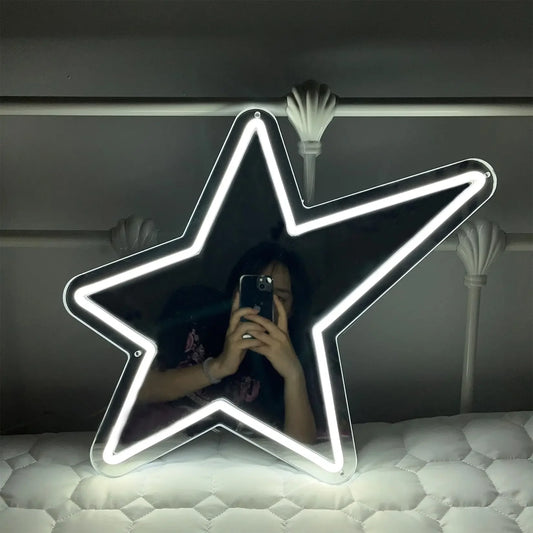 Neon Starlight Mirror
