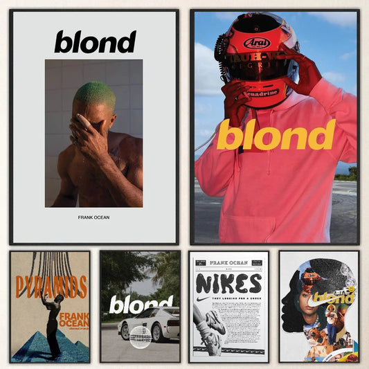 Frank Ocean Blond Art Sticker - Wall Decor