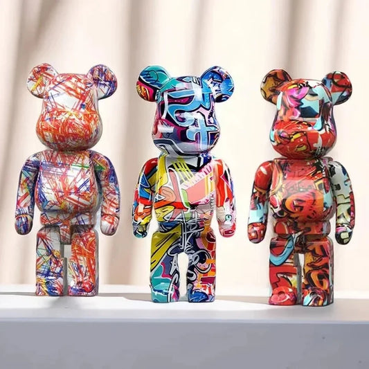 Graffiti Bear: Modern 10 Decor & Money Jar Sculptor