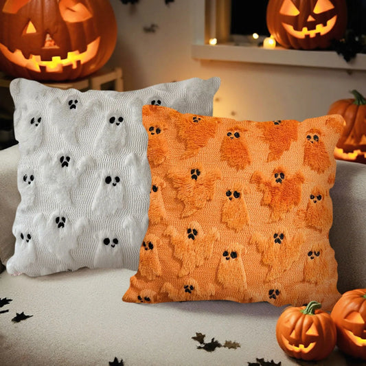 ‌Halloween Ghost Cushion Cover
