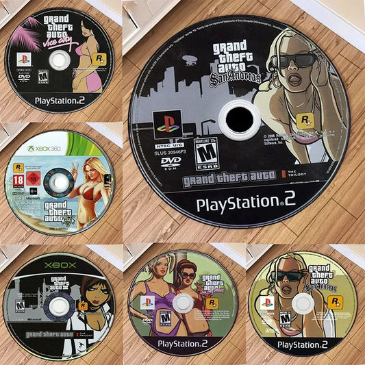GTA Circle Cartoon Rug