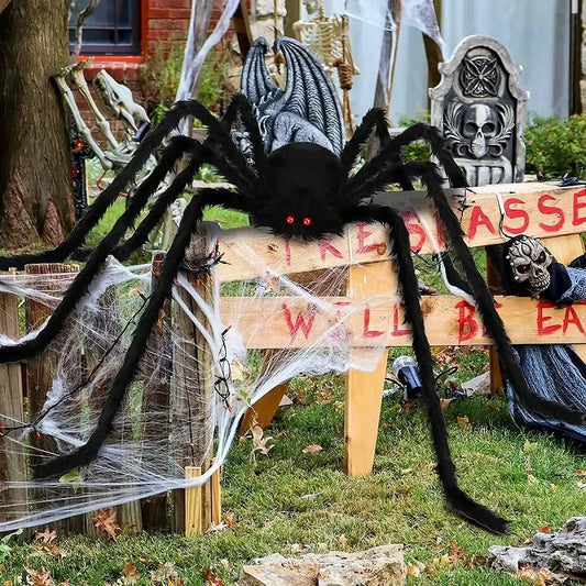 Halloween Big Plush Spider Horror for Halloween Decoration Party