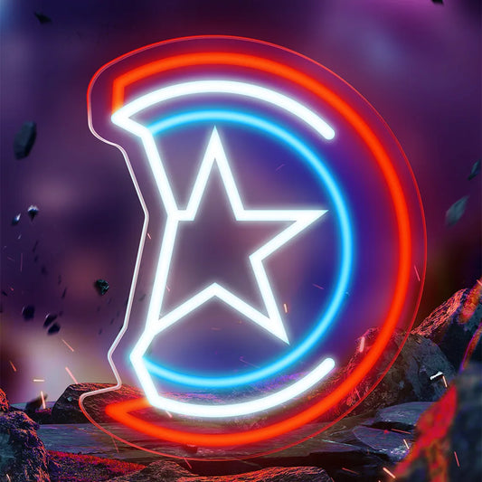 GlowDreams: LED Neon Wall Art for Kids' Rooms