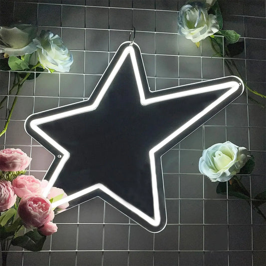 Neon Starlight Mirror