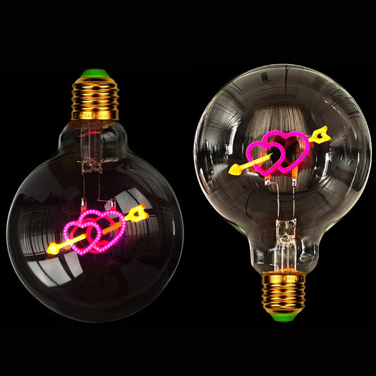 Cupid's Arrow Vintage G95 LED Bulb 3W Dimmable