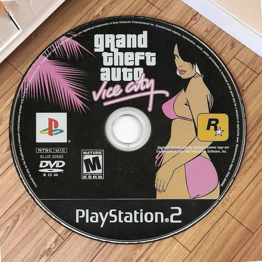 GTA Circle Cartoon Rug